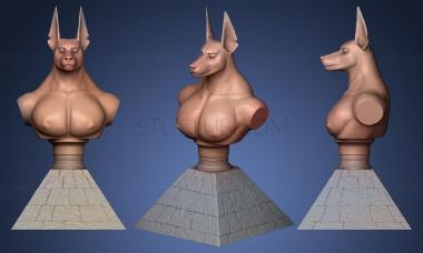 3D model Anubis Muscular (STL)